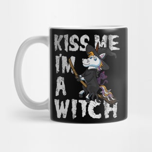 Halloween Unicorn Witch Mug